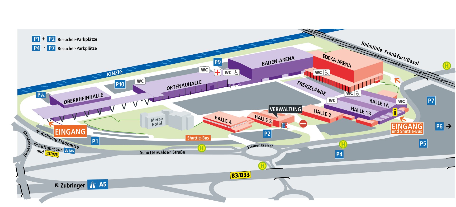 Geländeplan